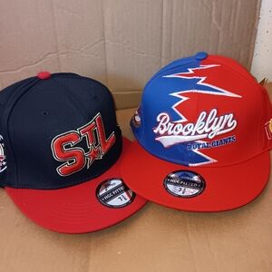 Fitted Size 7 3/8 Caps Brooklyn Royal Giants And St. Louis Stars